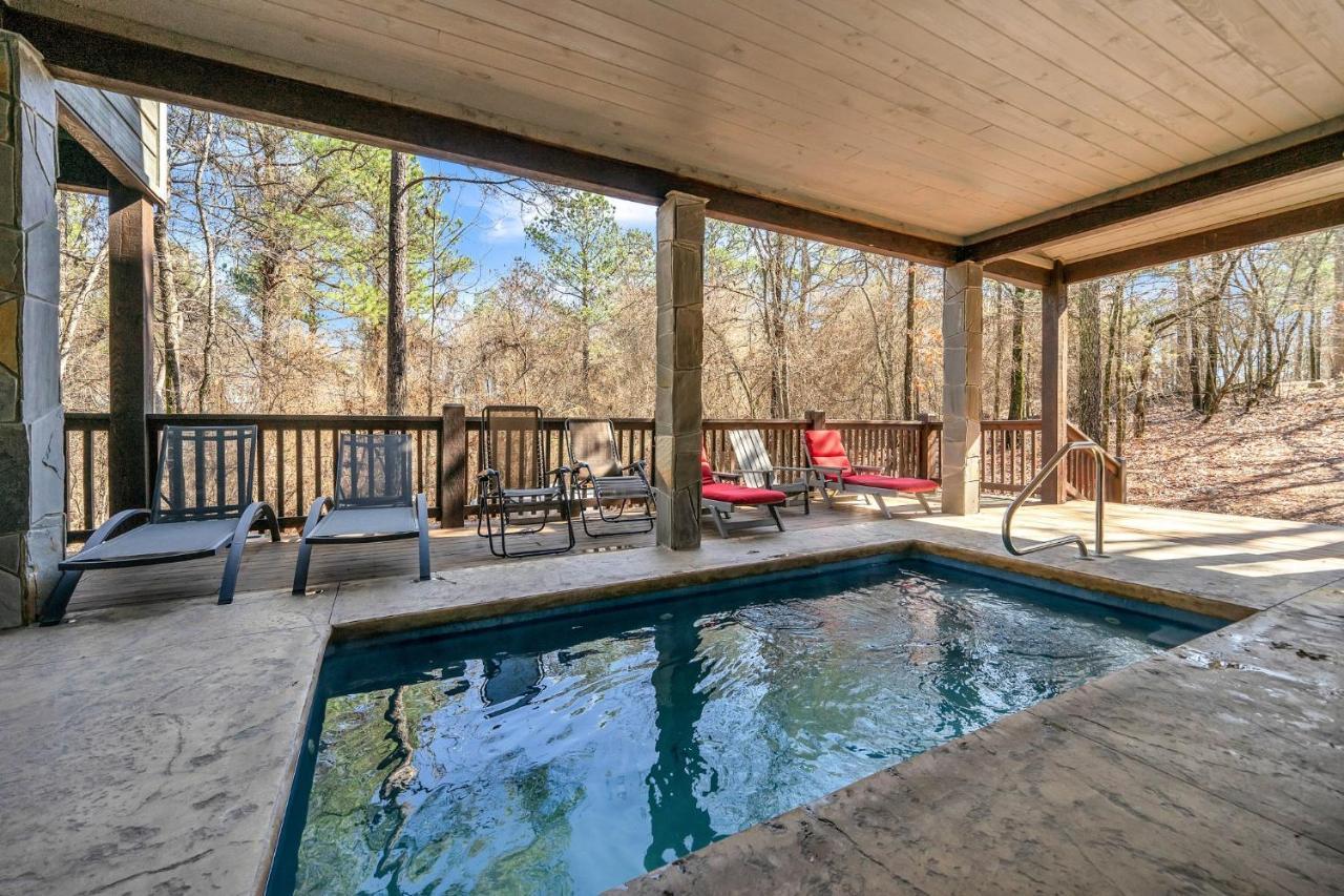 ברוקן בו Merlot Mountain - Heated Spa Pool And Hot Tub! Cabin מראה חיצוני תמונה